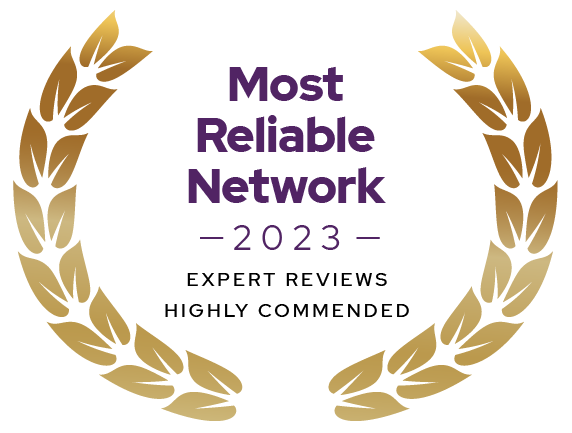 Most Reliable Network Award 2023