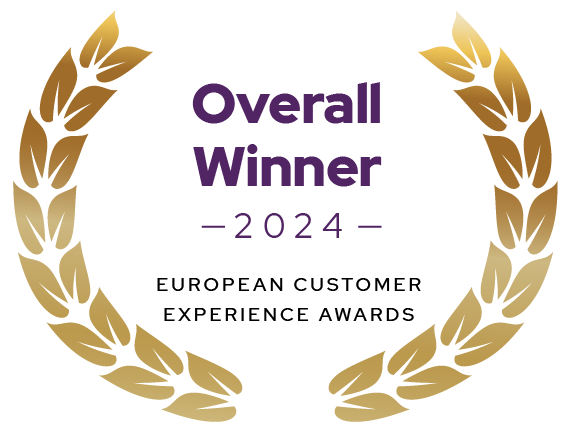 European Customer Experience Awards Overall Winner 2024